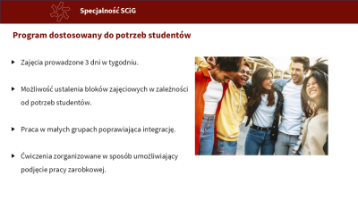 Krótka prezentacja specjalności SCiG