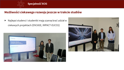 Krótka prezentacja specjalności SCiG