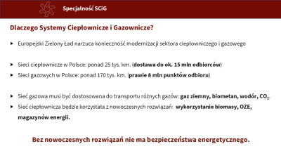 Krótka prezentacja specjalności SCiG