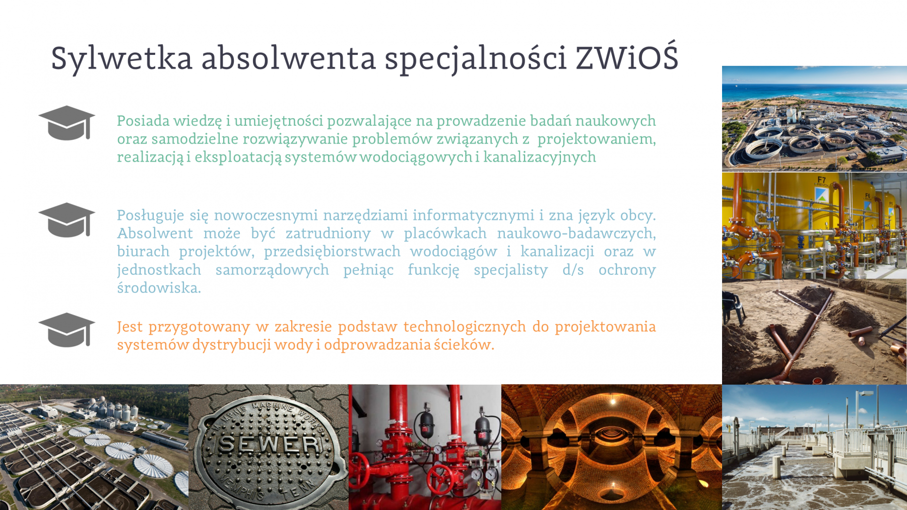 Zapraszamy do zapoznania się z prezentacją na temat specjalności: Zaopatrzenie w Wodę i Odprowadzanie Ścieków