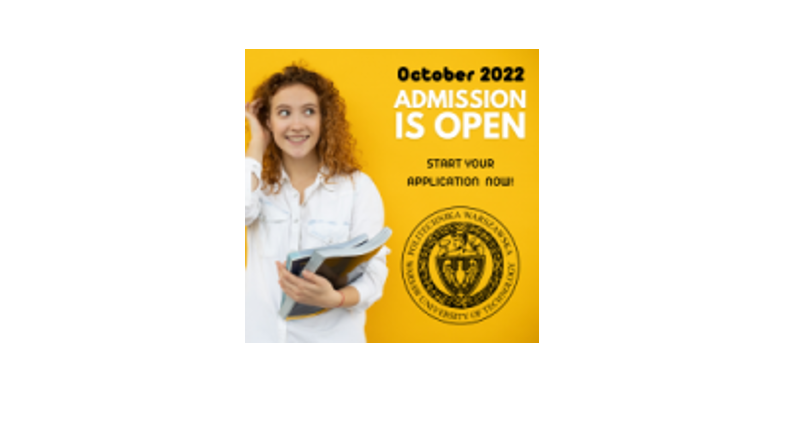 Admission for October 2022 intake is open