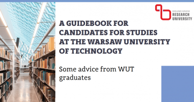 A guidebook for candidates for studies at the Warsaw Univesity of Technology
