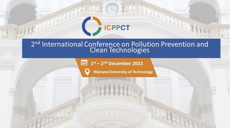 2nd International Conference on Pollution Prevention and Clean Technologies