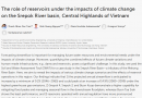 The role of reservoirs under the impacts of climate change on the Srepok River basin, Central Highlands of Vietnam