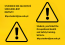 E-course Health and Safety Training for Students (BHP)