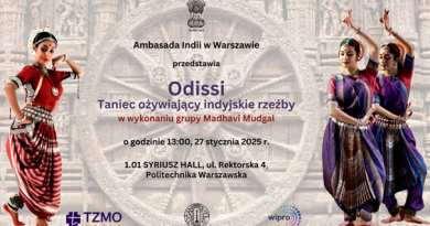 Invitation to the Odissi Dance Ensemble Performance from India at PW