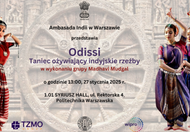 Invitation to the Odissi Dance Ensemble Performance from India at PW