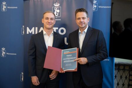 Nasz absolwent wśród laureatów konkursu na najlepsze prace o Warszawie